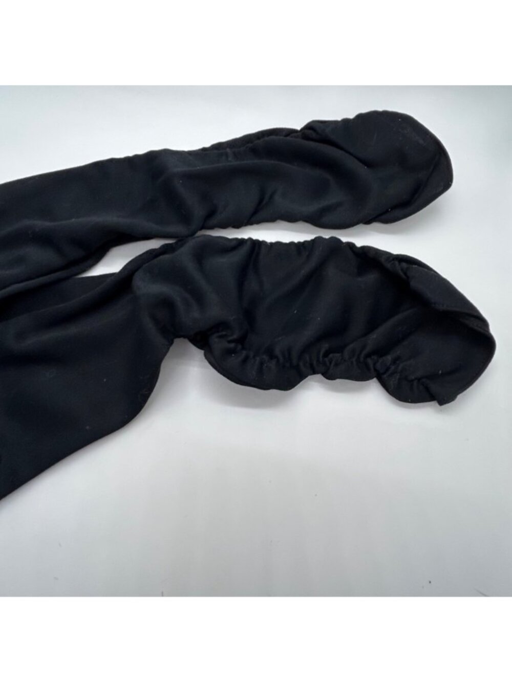 Vintage Black Opera Gloves Elbow Length Evening Wear Max Mayer West Germany SM - Picture 5 of 14